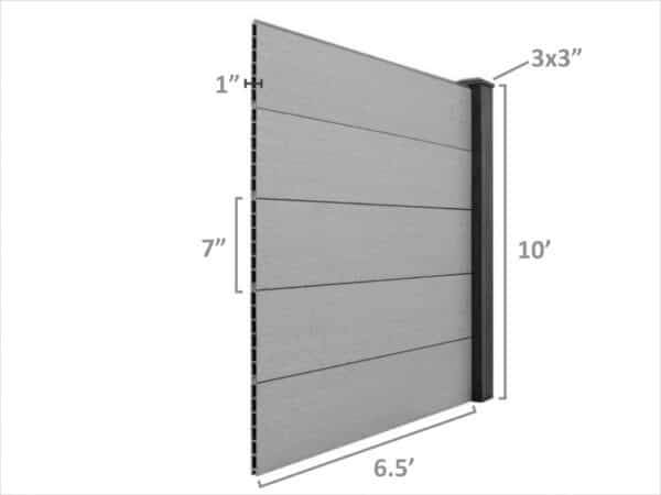 composite fence panels toronto
