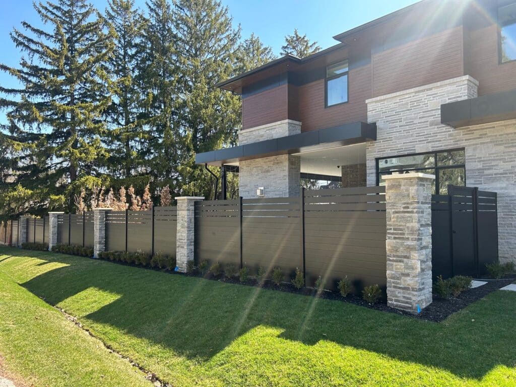 composite aluminum fence canada